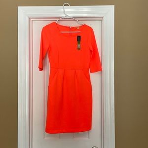 NWT Neon Peach dress